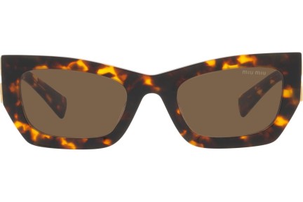 Okulary przeciwsłoneczne Miu Miu MU09WS VAU06B Prostokątne Havana