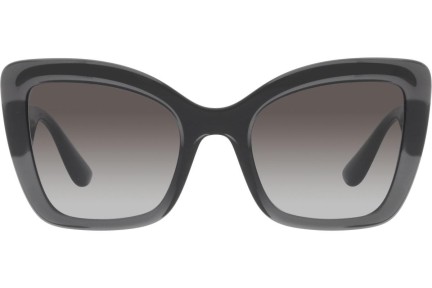 Okulary przeciwsłoneczne Dolce & Gabbana DG6170 32578G Kocie oczy Szare