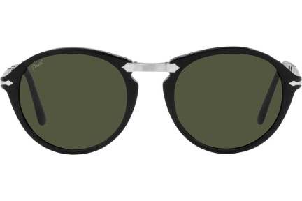 Okulary przeciwsłoneczne Persol PO3274S 95/31 Okrągłe Czarne