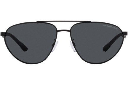 Okulary przeciwsłoneczne Emporio Armani EA2125 300187 Pilotki (Aviator) Czarne