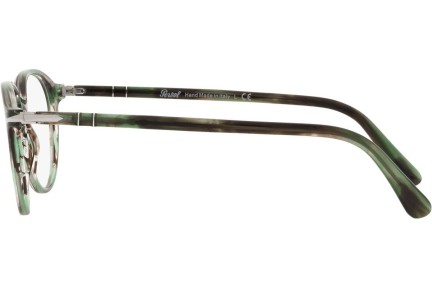 Okulary korekcyjne Persol PO3218V 1156 Okrągłe Zielone