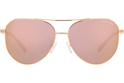 Okulary przeciwsłoneczne Michael Kors Cheyenne MK1109 11084Z Pilotki (Aviator) Złote