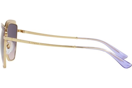 Okulary przeciwsłoneczne Vogue Eyewear VO4234S 516636 Kwadratowe Złote