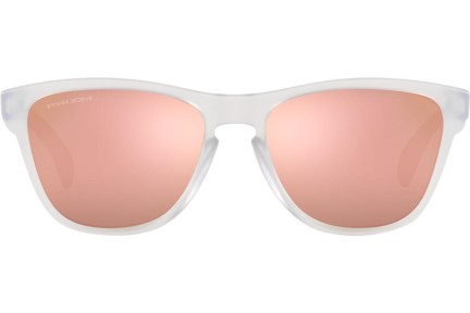 Okulary przeciwsłoneczne Oakley Frogskins XS OJ9006-35 Kwadratowe Przezroczyste