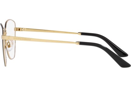 Okulary korekcyjne Dolce & Gabbana DG1340 1311 Kocie oczy Złote