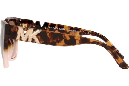 Okulary przeciwsłoneczne Michael Kors Karlie MK2170U 390913 Kwadratowe Havana