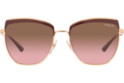 Okulary przeciwsłoneczne Vogue Eyewear VO4234S 517014 Kwadratowe Czerwone