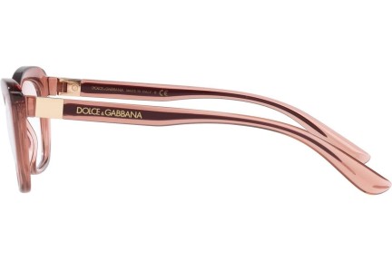 Okulary korekcyjne Dolce & Gabbana DG5082 3148 Kocie oczy Różowe