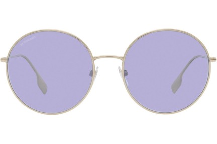 Okulary przeciwsłoneczne Burberry Pippa BE3132 11091A Okrągłe Złote