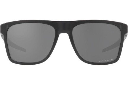 Okulary przeciwsłoneczne Oakley Leffingwell OO9100-04 Polarized Kwadratowe Czarne