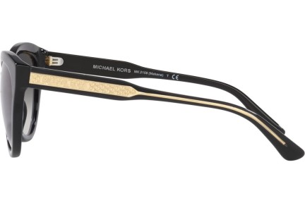 Okulary przeciwsłoneczne Michael Kors Makena MK2158 30058G Kocie oczy Czarne