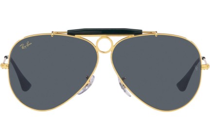 Okulary przeciwsłoneczne Ray-Ban Shooter RB3138 9241R5 Pilotki (Aviator) Złote