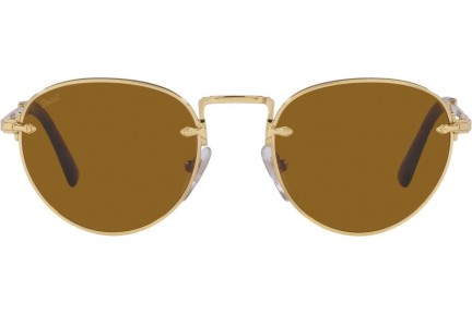 Okulary przeciwsłoneczne Persol PO2491S 114233 Okrągłe Złote