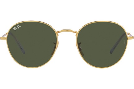 Okulary przeciwsłoneczne Ray-Ban David RB3582 001/31 Okrągłe Złote