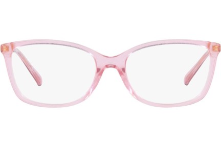 Okulary korekcyjne Michael Kors Pamplona MK4092 3101 Prostokątne Różowe
