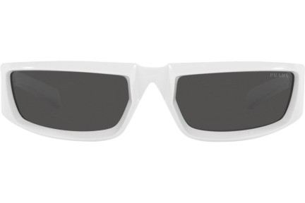 Okulary przeciwsłoneczne Prada PR25YS 4615S0 Prostokątne Białe