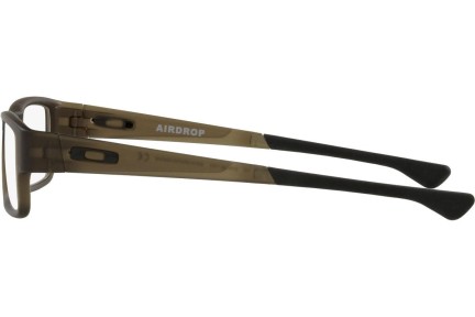 Okulary korekcyjne Oakley Airdrop OX8046-17 Prostokątne Brązowe