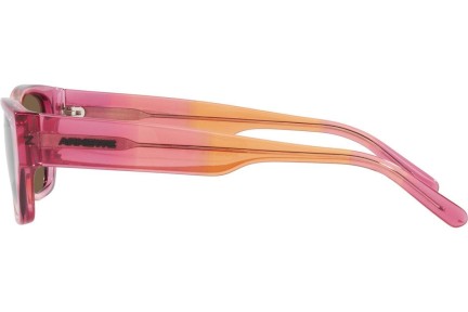 Okulary przeciwsłoneczne Arnette Agent Z AN4295 123173 Prostokątne Różowe