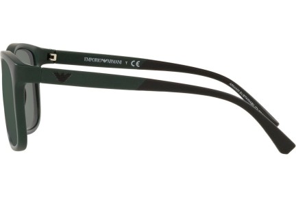 Okulary przeciwsłoneczne Emporio Armani EA4184 50586R Kwadratowe Zielone