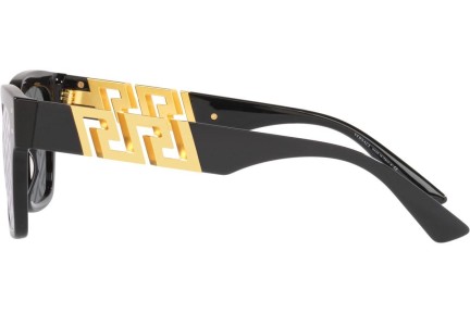 Okulary przeciwsłoneczne Versace La Greca VE4421 GB1/F Kwadratowe Czarne