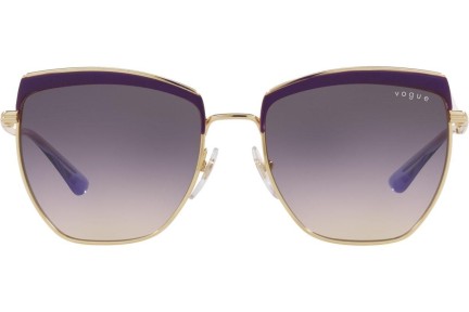 Okulary przeciwsłoneczne Vogue Eyewear VO4234S 516636 Kwadratowe Złote