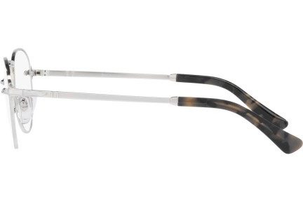 Okulary korekcyjne Persol PO2491V 1122 Okrągłe Srebrne