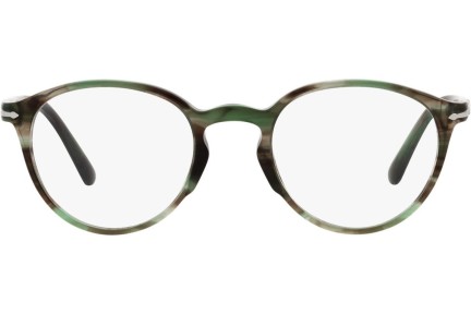 Okulary korekcyjne Persol PO3218V 1156 Okrągłe Zielone