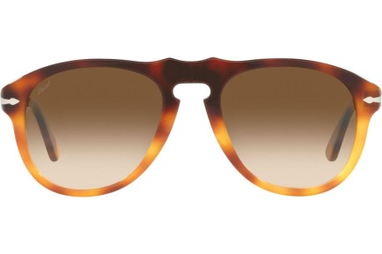 Okulary przeciwsłoneczne Persol PO0649 116051 Pilotki (Aviator) Brązowe