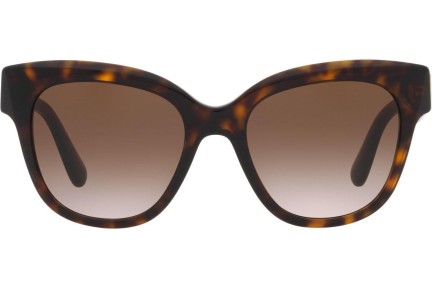 Okulary przeciwsłoneczne Dolce & Gabbana DG4407 502/13 Kocie oczy Havana