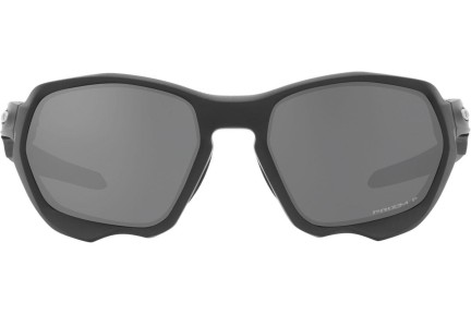 Okulary przeciwsłoneczne Oakley Plazma High Resolution Collection OO9019-14 Polarized Prostokątne Szare