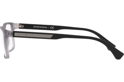 Okulary korekcyjne Emporio Armani EA3038 5012 Kwadratowe Szare