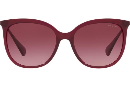 Okulary przeciwsłoneczne Ralph by Ralph Lauren RA5248 58008H Kocie oczy Czerwone