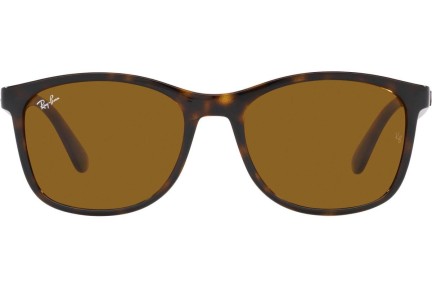 Okulary przeciwsłoneczne Ray-Ban RB4374 710/33 Kwadratowe Havana
