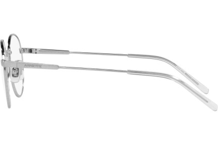 Okulary korekcyjne Arnette The Professional AN6132 740 Okrągłe Srebrne