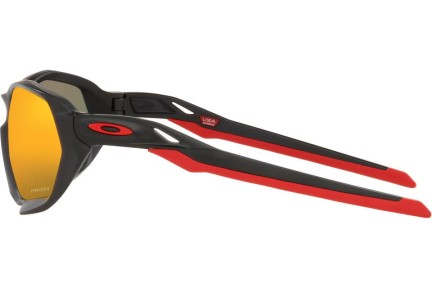 Okulary przeciwsłoneczne Oakley Plazma OO9019-11 Prostokątne Czarne