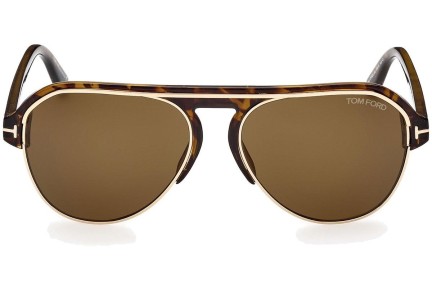 Okulary przeciwsłoneczne Tom Ford FT0929 52J Pilotki (Aviator) Havana