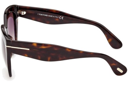 Okulary przeciwsłoneczne Tom Ford FT0939 52K Kwadratowe Havana