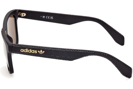 Okulary przeciwsłoneczne Adidas Originals OR0069 02G Prostokątne Czarne