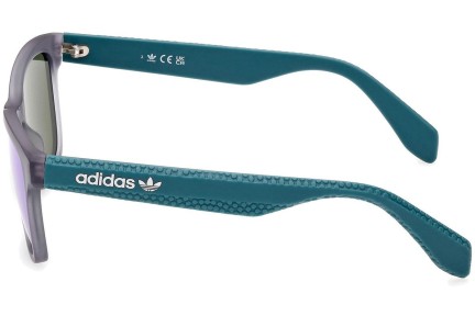 Okulary przeciwsłoneczne Adidas Originals OR0069 20Q Prostokątne Szare