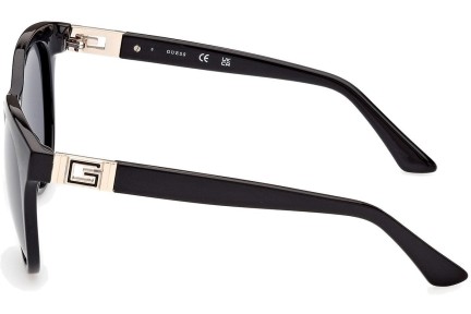Okulary przeciwsłoneczne Guess GU7850 01D Polarized Okrągłe Czarne