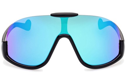 Okulary przeciwsłoneczne Moncler ML0230 01X Pojedyncze | Shield Czarne