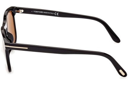 Okulary przeciwsłoneczne Tom Ford FT0930 01E Kwadratowe Czarne