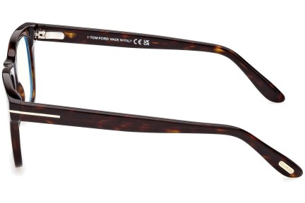 Okulary korekcyjne Tom Ford FT5820-B 052 Kwadratowe Havana