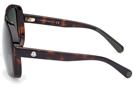 Okulary przeciwsłoneczne Moncler ML0206 52N Pilotki (Aviator) Havana