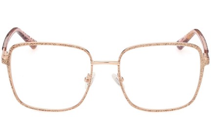Okulary korekcyjne Guess GU2914 074 Kwadratowe Złote