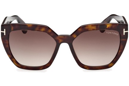 Okulary przeciwsłoneczne Tom Ford FT0939 52K Kwadratowe Havana