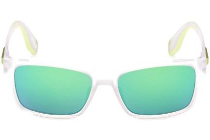 Okulary przeciwsłoneczne Adidas Originals OR0067 26X Prostokątne Przezroczyste