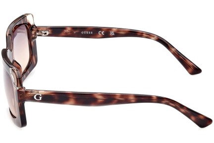 Okulary przeciwsłoneczne Guess GU7841 56B Prostokątne Havana