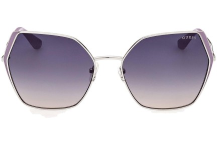 Sunglasses Guess GU7843 10B Kwadratowe Srebrne