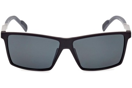 Okulary przeciwsłoneczne Adidas Sport SP0058 02D Polarized Okrągłe Czarne